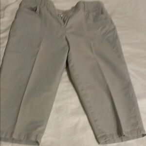 Talbots Light Gray Stretch Pants